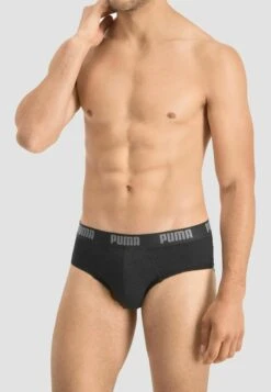 Puma Slip - Dark Grey Mel Black -Herrenbekleidung 31c2d4bd0281497e8944d9c8d0c78bef 1