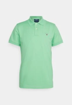 Gant THE ORIGINAL RUGGER - Poloshirt - Denim Blue Melange -Herrenbekleidung 31f24281bdc947058f91ebb621dac3d8