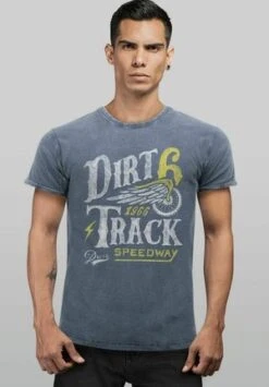 COOLES ANGESAGTES VINTAGE RETRO COOLES ANGESAGTES VINTAGE SHIRT RETRO AMERICAN MUAMERICAN MU - T-Shirt Print - Blau -Herrenbekleidung 32f7c8b9055b42089b13dd79ac14a91c