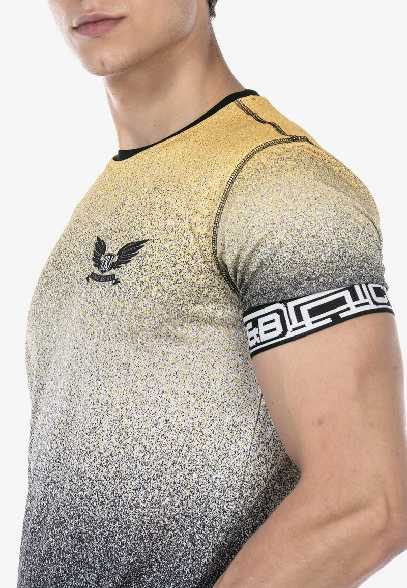 Cipo & Baxx T-Shirt Print - Yellow 8 Cipo & Baxx T-Shirt Print - Yellow – Bild 6
