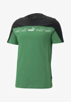 Puma AROUND THE BLOCK - T-Shirt Print - White/black -Herrenbekleidung 33c7821c6fce469e95362f010f09c096