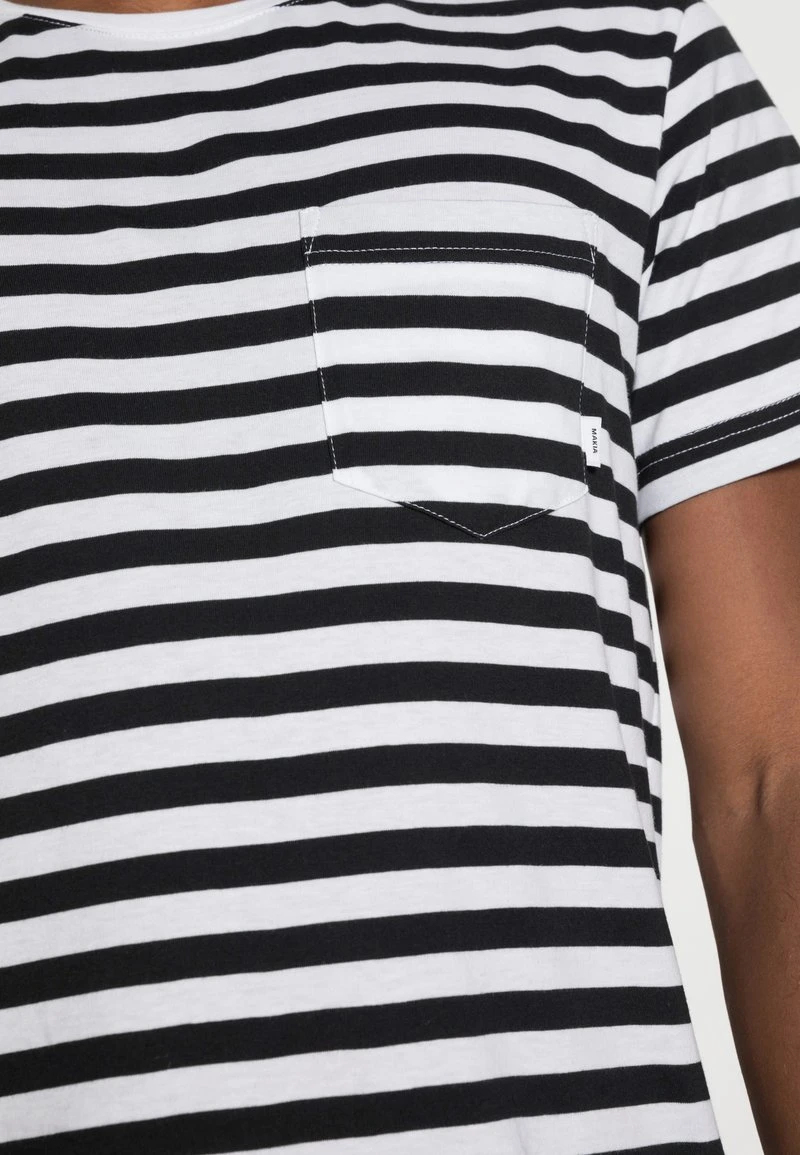 Makia VERKSTAD - T-Shirt Print - Black White 7 Makia VERKSTAD - T-Shirt Print - Black White – Bild 5