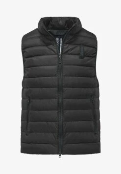 BOMBOOGIE SMANICATO - Weste - Scarab Green 11 BOMBOOGIE SMANICATO - Weste - Scarab Green -Herrenbekleidung 367e25e166fb479fa2376596075bd6af