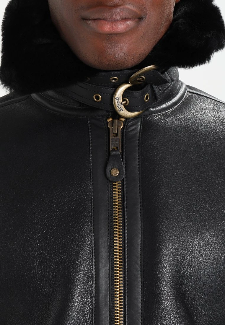 Schott Lederjacke - Black 6 Schott Lederjacke - Black – Bild 4