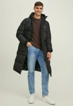 Jack & Jones SENCE PRAKTISCHER - Wintermantel - Black