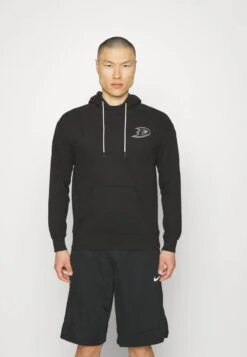 Fanatics DUCKS HERITAGE HOODIE - Vereinsmannschaften - Black/signature Off White