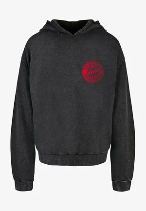 MIA SAN MIA LOGO ACID WASHED OVERSIZED - Kapuzenpullover - Black 7 MIA SAN MIA LOGO ACID WASHED OVERSIZED - Kapuzenpullover - Black – Bild 5