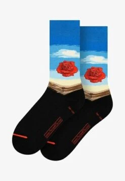 SALVADOR DALÍ MEDITATIVE ROSE - Socken - Black/blue -Herrenbekleidung 3e1e99b1822f440aa3fe9660330cbfa0