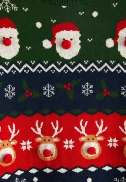 Next CHRISTMAS STANDARD - Strickpullover - Green -Herrenbekleidung 3ea4d9890dd54a5381669a4befb01329