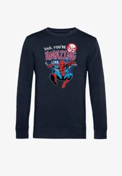 Henry Tiger SPIDER-MAN CLASSIC AMAZING LIKE DAD - Sweatshirt - Black -Herrenbekleidung 4036f43dae2d462b9f65f5040110164f