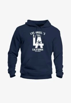LOS ANGELES CALIFORNIA LA PALME - Kapuzenpullover - Schwarz -Herrenbekleidung 40ffe4b5f6164769b645537b090667cf