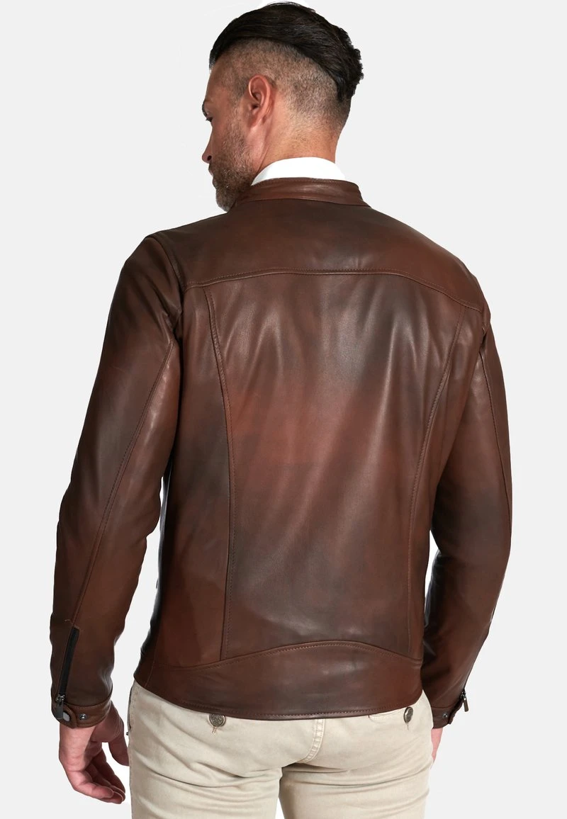 Lederjacke - Brown 4 Lederjacke - Brown – Bild 2