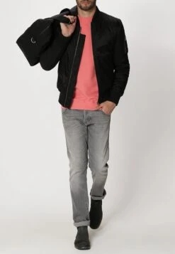 URBAN CLASSICS BASIC - Bomberjacke - Black