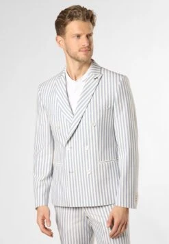 BRIXDON-DOUBLE - Sakko - Hellblau Weiß -Herrenbekleidung 43b405b7ebeb4db89ea3db14da6eafb7 1