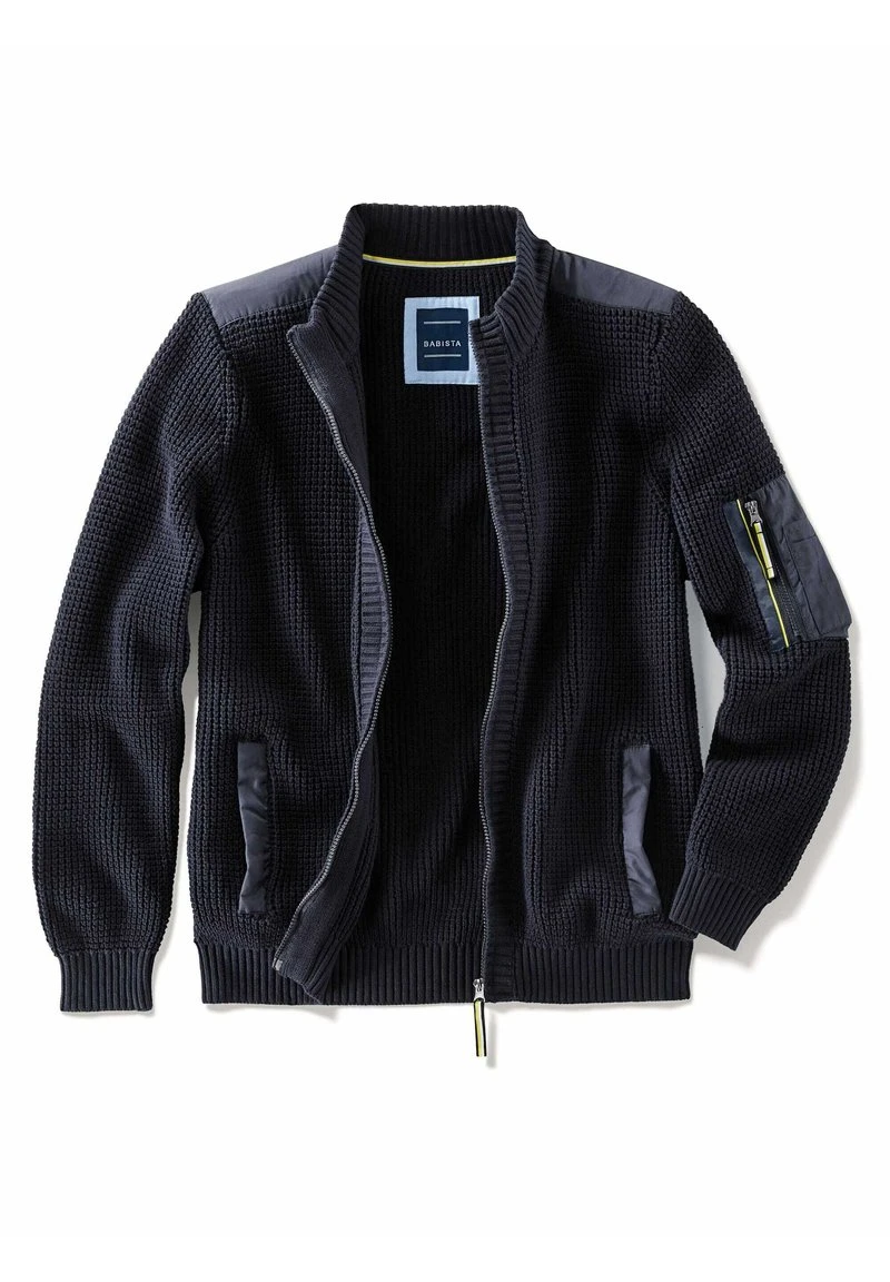 Strickjacke - Marineblau 7 Strickjacke - Marineblau – Bild 5