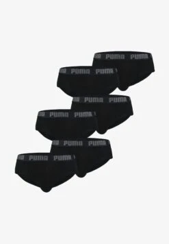 Puma BASIC 6ER PACK - Slip - 2x True Blue (420) & 4x Black Black (230) -Herrenbekleidung 458a2292a3334581b5f101f05506d42a