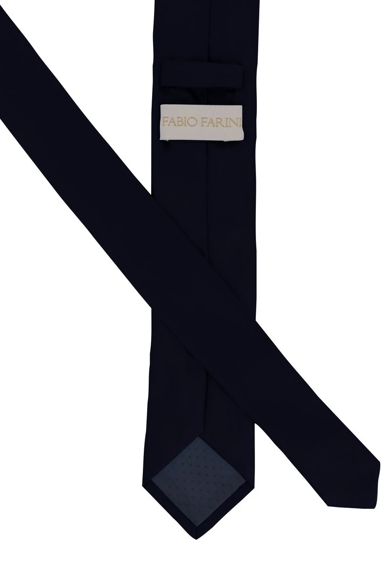 UNI - Krawatte - Dunkelblau 4 UNI - Krawatte - Dunkelblau – Bild 3