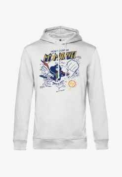 Henry Tiger MS MARVEL HOW TO DRAW MS MARVEL - Kapuzenpullover - White