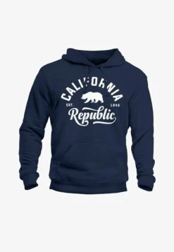 CALIFORNIA REPUBLIC NEVERL - Kapuzenpullover - Weiß -Herrenbekleidung 48e62ac7bb4240668b2878a65f40fdd5
