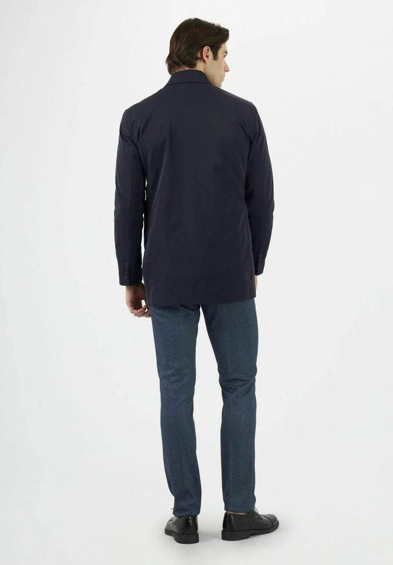 SOLID-COLORED DUST - Kurzmantel - Blu Scuro 5 SOLID-COLORED DUST - Kurzmantel - Blu Scuro – Bild 3