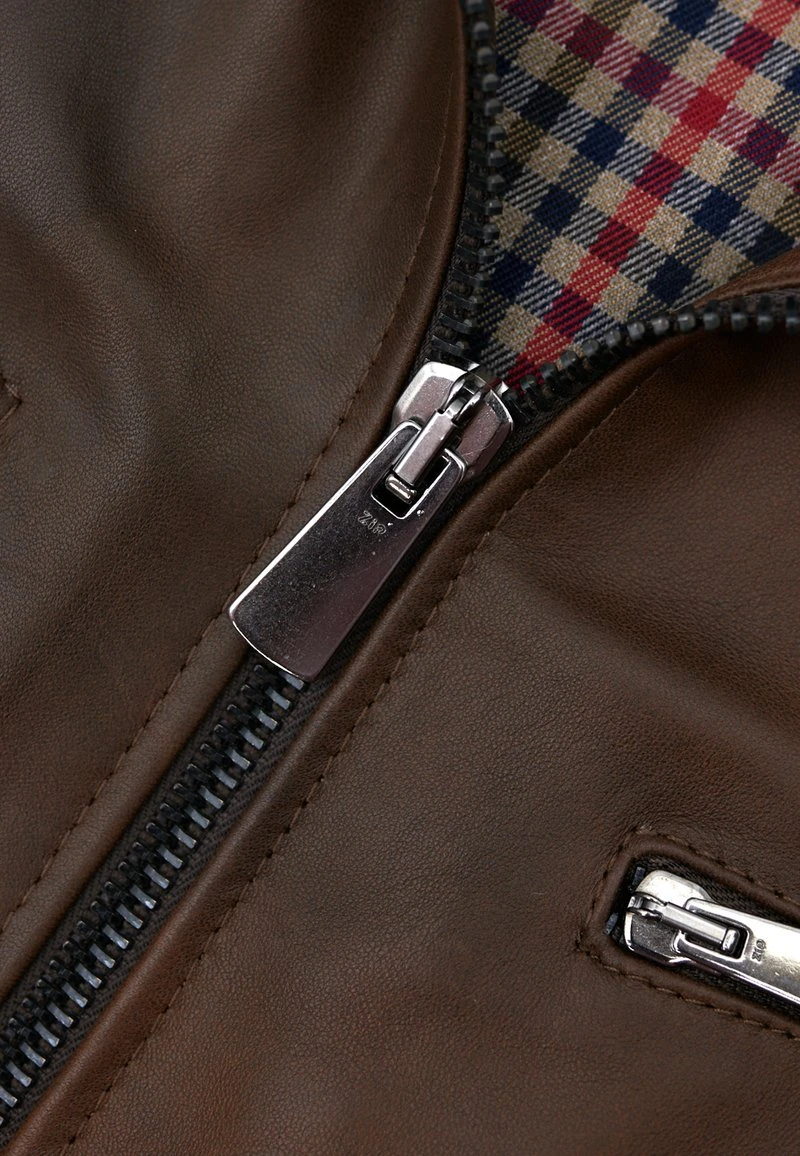 Lederjacke - Brown 8 Lederjacke - Brown – Bild 6