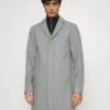 Selected Homme SLHHAGEN COAT - Klassischer Mantel - Grey Melange -Herrenbekleidung 4a082703376749a09385f917491a1031