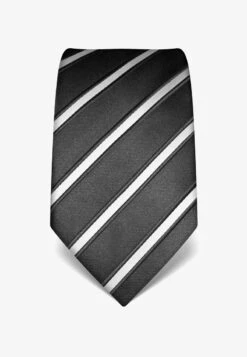 GESTREIFT - Krawatte - Anthrazit -Herrenbekleidung 4aa93574969246ecae60c1f838d045bc 1