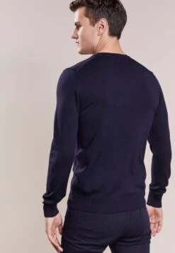 J.Lindeberg LYMANN - Strickpullover - Navy -Herrenbekleidung 4c428a1bbcf345b2943e36d8bae94cf6