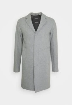Selected Homme SLHHAGEN COAT - Klassischer Mantel - Grey Melange -Herrenbekleidung 4d020e50993049c8a3ae44689eb693ee