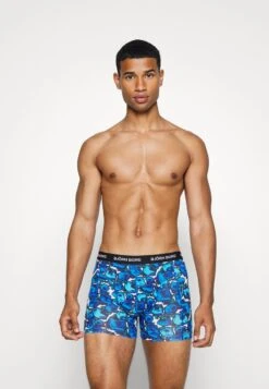 3 PACK - Panties - Black/blue -Herrenbekleidung 53acbc22981c4cc4aa5720eef8ed74ea