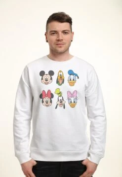 Henry Tiger DISNEY CLASSIC MICKEY ALWAYS TRENDING STACK - Sweatshirt - White