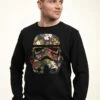 Henry Tiger STAR WARS: CLASSIC STORM FLOWERS - Sweatshirt - Black -Herrenbekleidung 5543bf90793840168e4e0a5e7afa3f6d