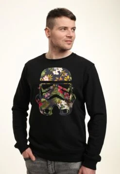 Henry Tiger STAR WARS: CLASSIC STORM FLOWERS - Sweatshirt - Black