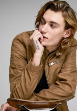 Jack & Jones JJEROCKY NOOS - Übergangsjacke - Dark Brown -Herrenbekleidung 5692e1f812cf454b91bca63a4be4f1a1