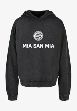 MIA SAN MIA LOGO ACID WASHED OVERSIZED - Kapuzenpullover - Black 10 MIA SAN MIA LOGO ACID WASHED OVERSIZED - Kapuzenpullover - Black -Herrenbekleidung 57b85c38b76440edb5f346b66506f30e 1