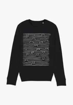 FUNNY SPACEMAN - Sweatshirt - Black 12 FUNNY SPACEMAN - Sweatshirt - Black -Herrenbekleidung 57f1c950d4ca42adaa4595ea1b0314b3