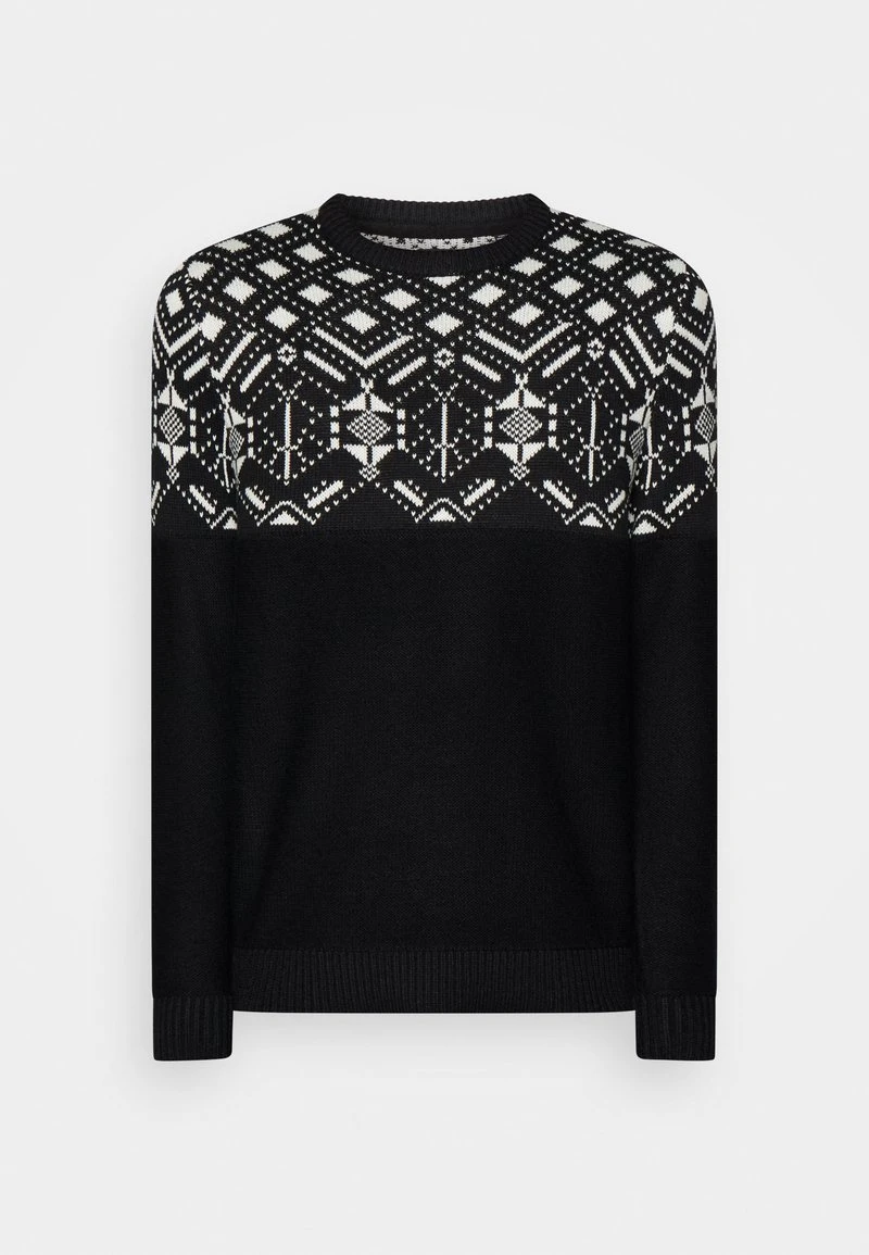 Only & Sons ONSEZ CREW - Strickpullover - Black 7 Only & Sons ONSEZ CREW - Strickpullover - Black – Bild 5
