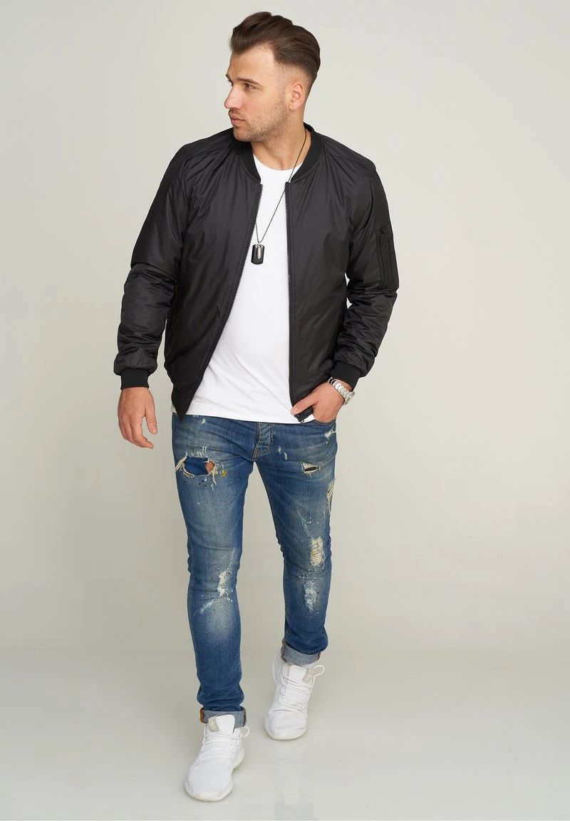 MJBREST - Bomberjacke - Black 4 MJBREST - Bomberjacke - Black – Bild 2