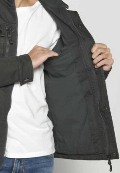 Koroshi Übergangsjacke - Black -Herrenbekleidung 5e224a6c1dfc4d40bbb97595a7ea4cc0