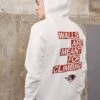 The North Face OUTDOOR GRAPHIC HOODIE - Sweatshirt - Gardenia White