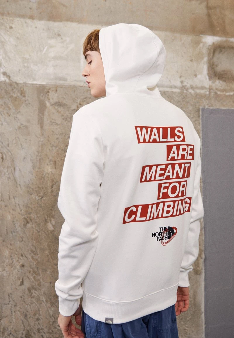 The North Face OUTDOOR GRAPHIC HOODIE - Sweatshirt - Gardenia White 3 The North Face OUTDOOR GRAPHIC HOODIE - Sweatshirt - Gardenia White