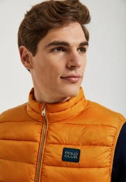 POLO CLUB ULTRALIGHT PAVEL - Weste - Orange -Herrenbekleidung 60147d613d034a0d9a09da20e0e2ecd3