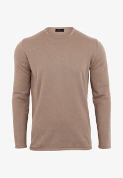 BASIC CREW NECK - Strickpullover - Schwarz -Herrenbekleidung 60280a1df5b343f1b718e83ba9e38dcc