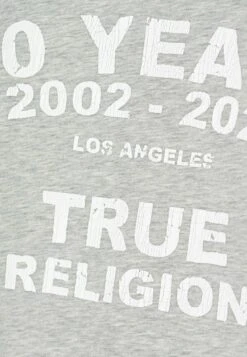 True Religion 20 YEARS SWEA - Sweatshirt - Grey Marl -Herrenbekleidung 6046ea6c9b6b4aa29708210434f25172