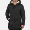 Solid SDDARNELL - Wintermantel - Black -Herrenbekleidung 605bf59beda44a03a77b388d2b8381d1
