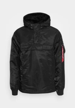 Alpha Industries ANORAK - Windbreaker - Black -Herrenbekleidung 61587de409bf49febb0f855ceed460a7