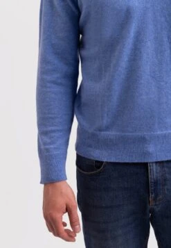 V-AUSSCHNITT - Strickpullover - Azurblau -Herrenbekleidung 63d998d5f23946199c7cbe038a35a8c8