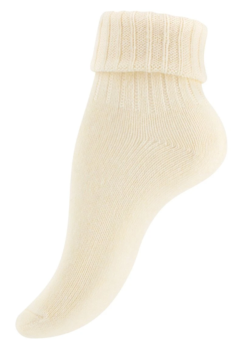 2 PACK - Socken - Ecru Hellgrau 4 2 PACK - Socken - Ecru Hellgrau – Bild 2