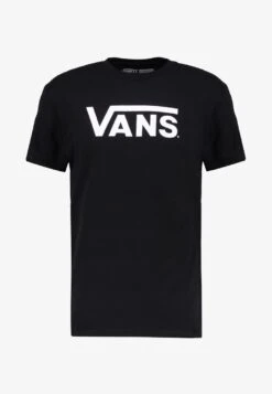 Vans CLASSIC - T-Shirt Print - Black/white -Herrenbekleidung 64e50d3fb73f4df6b0577247c03d035e