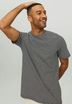 JACK&JONES Premium T-Shirt Print - Cloud Dancer -Herrenbekleidung 650f3a9109f947bf8c21fc94258c1e96